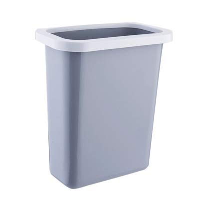 Lixeira Skimt lata de banheiro latas de lixo de cozinha pendurada em plástico caixa de armazenamento de armazenamento de porta de lixo de lixo de lixo de lixo