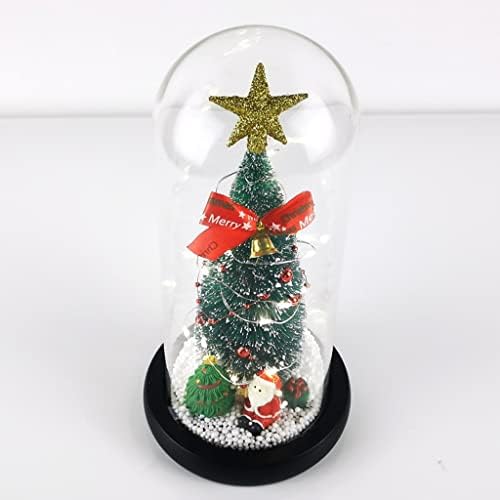 Gayoh uma neve mini árvore de natal árvore perfeita decoração de cabeceira de cama As crianças querem receber o máximo da árvore de Natal iluminada Natal de Natal