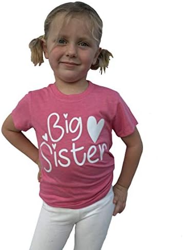 Big Sister e Sister Sister Camisa/Dress/Raglan Toddler Kids T-Shirt