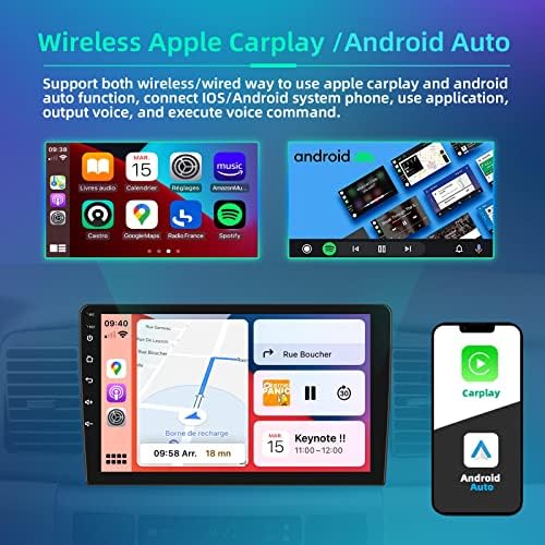 Rádio estéreo de carro de podofo para Honda CRV 2007-2011 Rádio de carro Android de 9 polegadas com Apple sem fio
