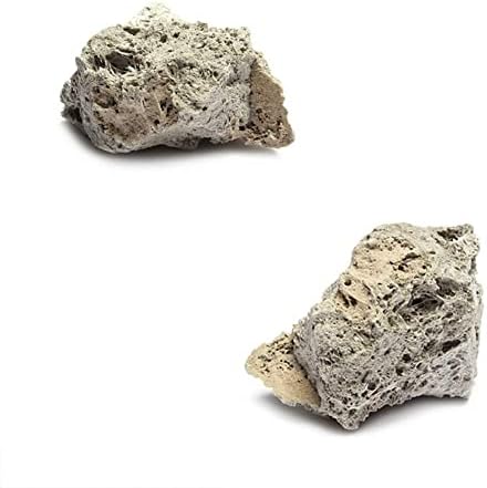 Min HI 1PC Pumice Stone Aquário Decoração de rocha Rocha natural Vista para pedra - (Mostra de cores, tamanho: 9-15cm