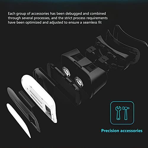 3D Glasses VR Smart Glass Game Game Set Define Wireless Bluetooth Connection para Android/iOS/PC