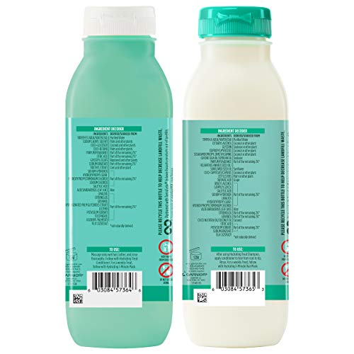 Garnier Fructis Hidratando Shampoo e Condicionador, 98 % ingredientes naturalmente derivados, aloe, nutrir e hidratar para