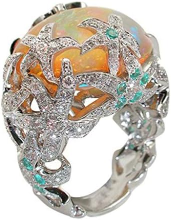 Homens anéis grandes anéis de anime anel de jóias de jóias de moda moda flor retro tendência zircão rings cravejados