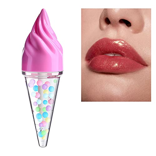 WGUST LIMBLILHO LIP LIP para adolescentes cor de maquiagem de maquiagem de doces de enchimento de lips Lip Lip Honey Mel Transparente