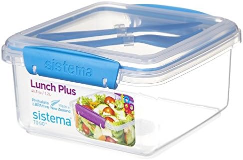 Sistema 21652 Klip It Lunch Plus To Go Container