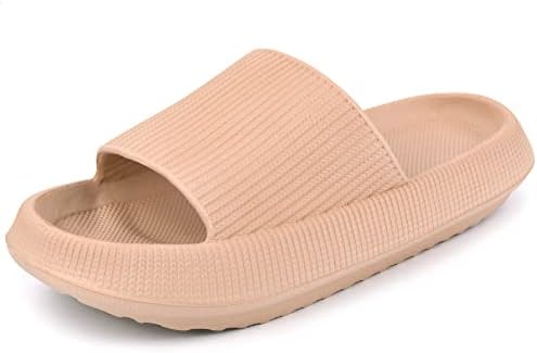 Vonmay Cloud Slides Shoppers For Mull Men Men Sandálias Sandálias Rápida de seca não deslizante Sapatos grossos de espuma
