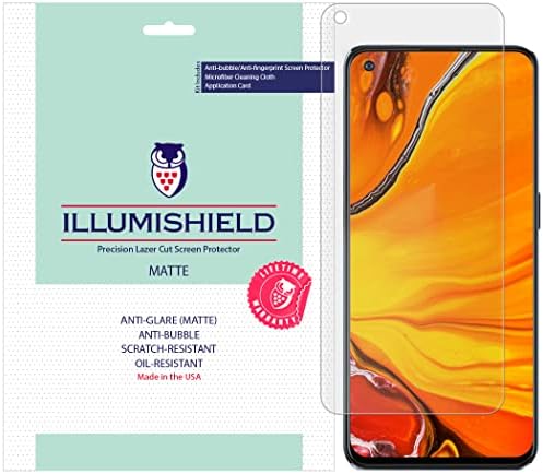 Illumishield Matte Screen Protector Compatível com OnePlus Nord N20 5G Anti-Glare Shield Anti-Bubble e Antifingerprint Film