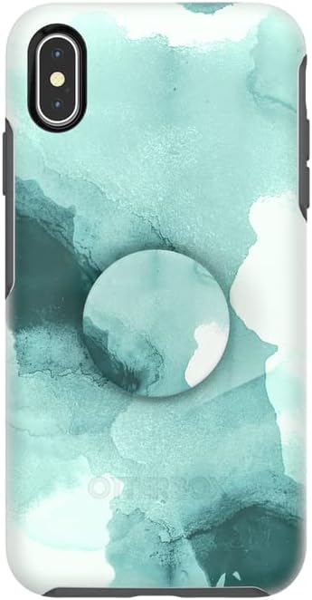 Caso da série OtterBox + Pop Symmetry para iPhone XS Max Retail Packaging - Turmaline Smoke