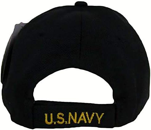 Âncora bordada da Marinha dos EUA negra 1775 emblema no estilo de beisebol
