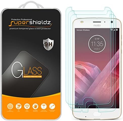 Supershieldz projetado para protetor de tela de vidro temperado da Motorola, 0,33 mm, anti -sratch