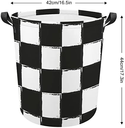 Cesto de roupas cestas de lavanderia búfalo cesto de roupa preto preto com alças estendidas Lavagem de lixo para lavanderia cesta de