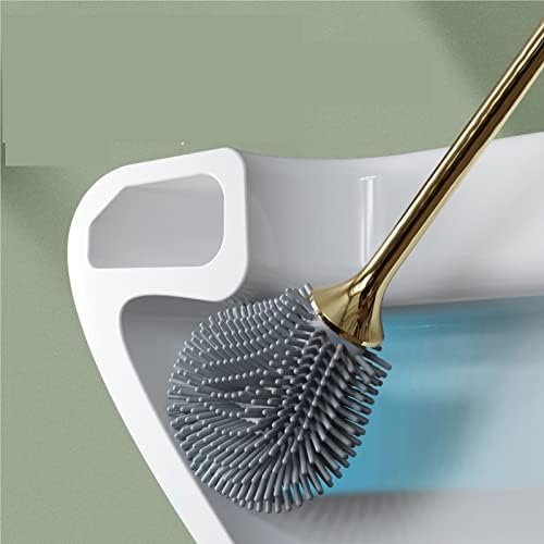 Escova de vaso sanitário de cama, banheiro montado na parede Monta longa Ferramenta de limpeza de escova de vaso sanitária