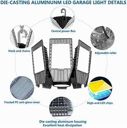 Luzes de garagem LED de LED de alumínio fundido LED de alumínio