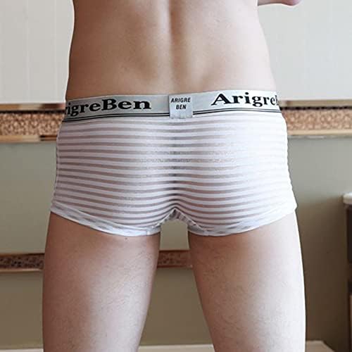 BMISEGM Men's Boxer Shorts masculinos calcinhas de calça de calcinha sexy boxers moda cuecas roupas íntimas de roupas íntimas