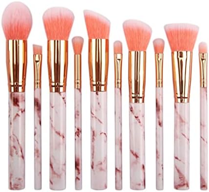 Brushes de maquiagem N/A 10 pincéis Definir pincéis completos de pincels de beleza escovas de beleza