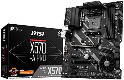 MSI AMD x570-A Pro AM4 ATX DDR4-SDRAM Placa-mãe