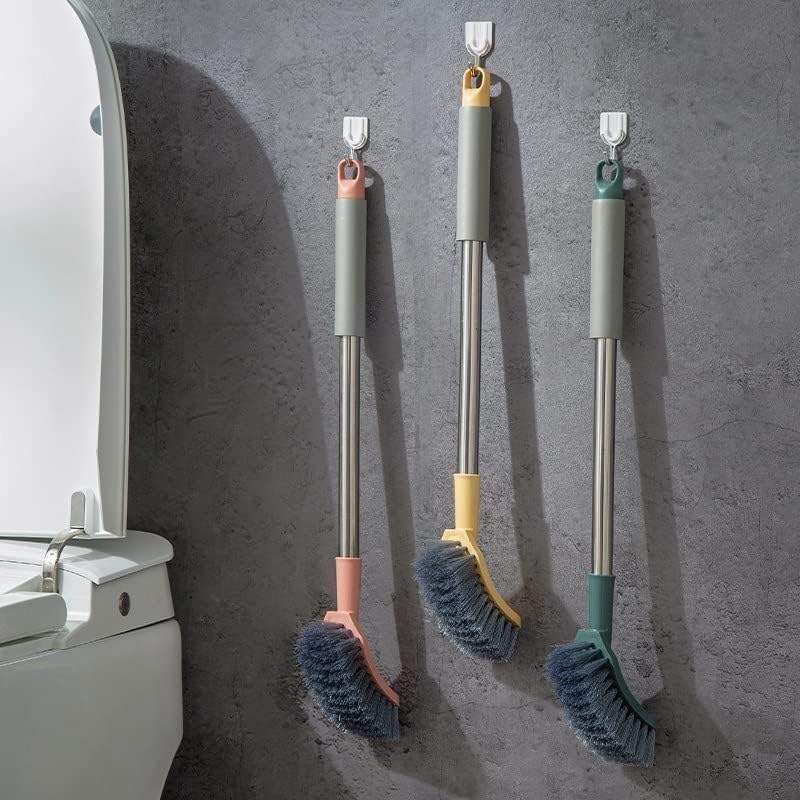 Escova de pincel haibing pincel com pincel macio montado na parede, adequado para limpeza de lavagem do vaso sanitário de lavagem do vaso sanitário escova de sapato