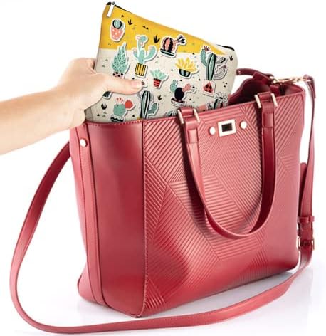 Istytop Cactus Makeup Bag Travel Cosmetic Bag Zipper Bolsa Friend Gifts Ideia para Mulheres