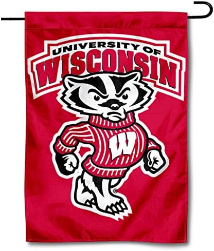 Wisconsin Badgers UW Garden Bandle and Yard Banner