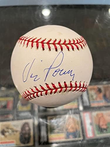 Vic Power Phillies Índios únicos assinados Baseball JSA Authenticated - Bolalls autografados