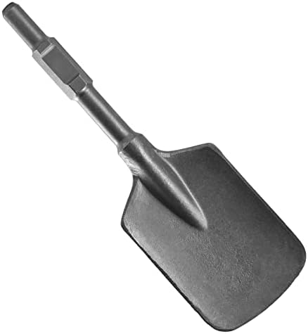 Higospro 5 polegadas de argila de largura Bit de cinzel para hammers de demolição, 1-3/16 （30mm fundo hexáfego Cretador