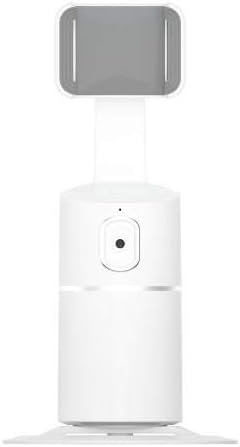 Suporte de ondas de caixa e montagem compatível com o OnePlus 9R - PivotTrack360 Selfie Stand, rastreamento facial Montagem do suporte para o OnePlus 9R - Winter White