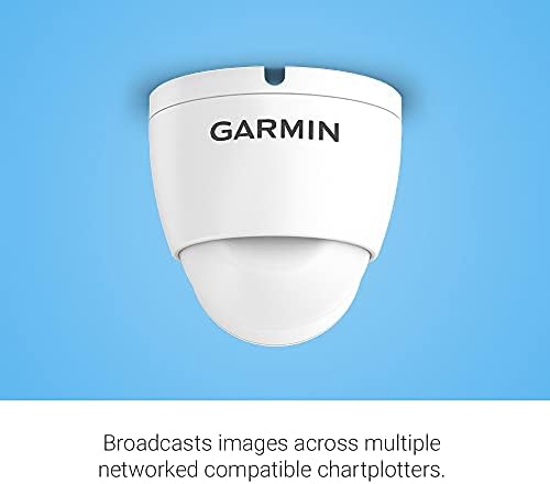 Câmera marítima Garmin GC 14, monitor acima ou abaixo dos decks, visibilidade de baixa luz até 15 metros