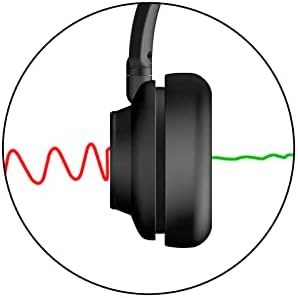 Fone de ouvido sem fio essencial para acústica cibernética - fone de ouvido profissional otimizado para plataformas UC,