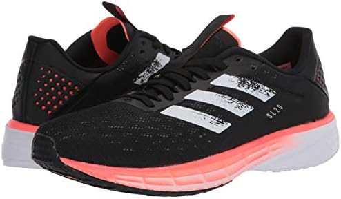 tênis de corrida do SL20 do Adidas Men, coral preto/calçado/calçado/sinalização, 9.5