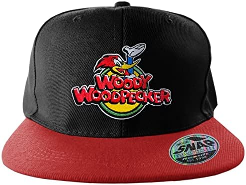 Woody Woodpecker Oficialmente licenciado logotipo clássico Standack Cap Snapback Cap