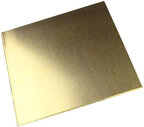 Z Criar folha de latão de latão de design de design various para artesanato diy 100mmx100mm/4x4inch, grosso: 2,5 mm/0,1 polegada, 5 pcs Metal Copper Foil