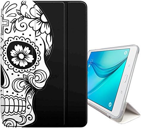 Graphic4you México Sugar Skull Death Smart Cover Case Stand para Samsung Galaxy Tab E Lite 7 /Galaxy Tab 3 Lite 7