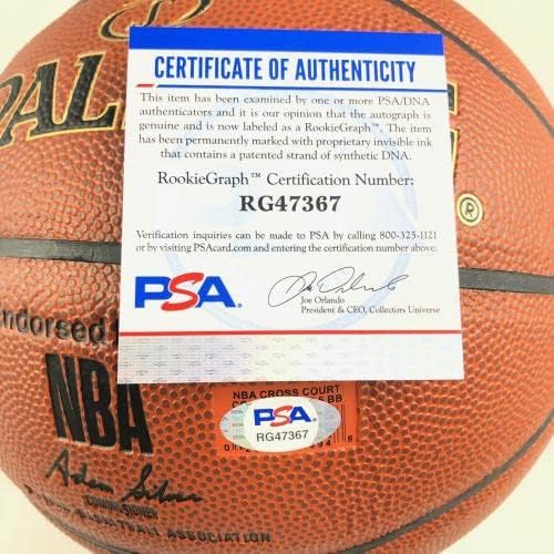Isaiah Stewart assinou Spalding Basketball PSA/DNA Detroit Pistons autografados - Basquete autografado