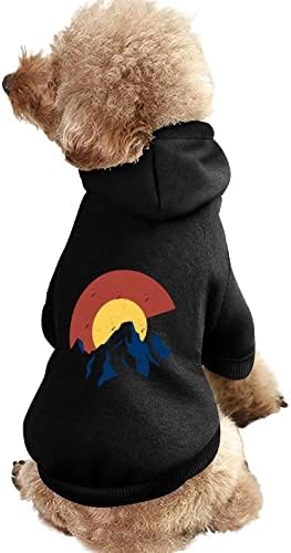 Molho de cachorro da montanha da bandeira do Colorado