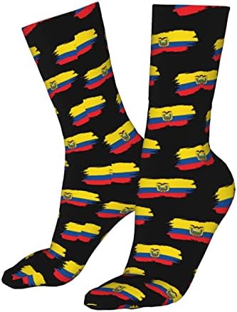 Meias Athletic de meias de bandeira do Kadeux Equadoria