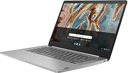 Lenovo Chromebook 14 Laptop FHD para negócios, estudante, octa-core MediaTek MT8183, 4 GB de RAM, 64 GB EMMC+ 64 GB de cartão, WiFi, webcam, mais de 10 horas de bateria, OS Chrome, Gray Gray | TGCD Limite