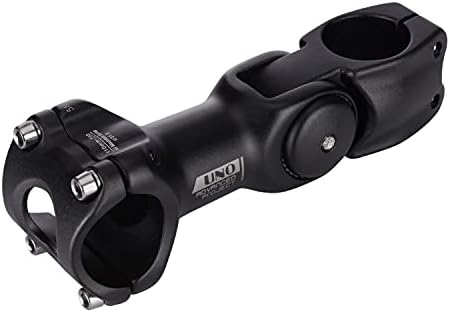 Fomtor 31.8 Haste ajustável 90mm / 110mm 0 ~ 60 graus MTB Hunco ajustável Hule para a maioria das bicicletas de bicicleta de
