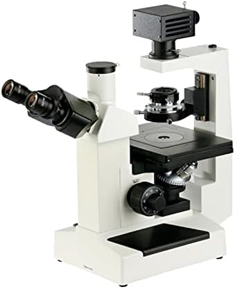 Câmera de inspeção YXYX 400X Trinocular Trinocular Microscópio Biológico Microscópio Laboratório Câmara de Cultura de Cultura