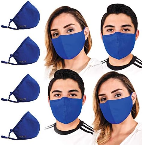 Máscara Face para Segurança com filtros embutidos do BFE99; Lavável máscara de pano para homens e mulheres