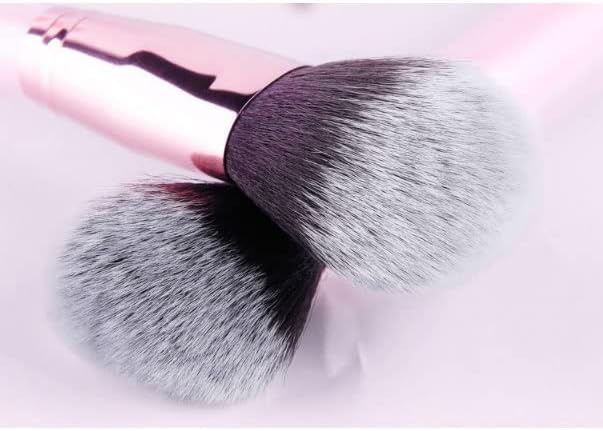N/A Brush cosmético de 8 peças Conjunto completo de escovas de pó Ferramentas de maquiagem Brushes de conjunto de barris