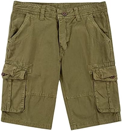 Calças de carga para homens trabalham mensagens de verão soltas de verão shorts de tamanho grande masculino bolsões de camuflagem casual
