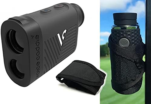 Voz Caddy L4 Golf Laser Rangefinder com inclinação | 6x ampliação, +/- 1 quintal de precisão, modo de varredura,