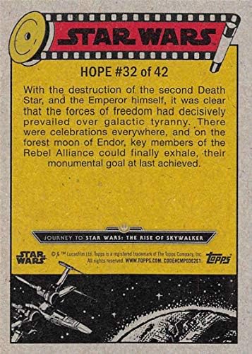 2019 Topps Star Wars Journey to Rise of Skywalker #32 The Galaxy Reborn Trading Card
