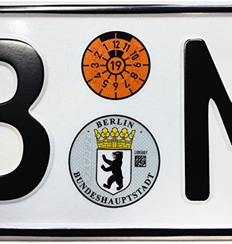 Z Placas compatíveis com BMW European Alemen Plate