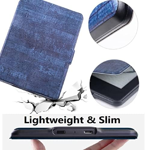 Caso para Kindle 10th Generation - Caso de capa inteligente Slim & Light com Auto Sleep & Wake para Kindle E -Reader