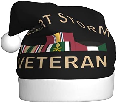Cxxyjyj Desert Storm Storm Veterano Chapéu de Natal Mans Caps Unsisex Cap para Chapéus de festa
