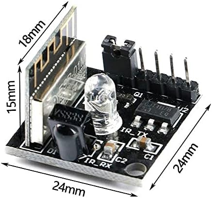 RAKSTORE ESP8285 IR Transceptor de infravermelho Wi-Fi Módulo sem fio Control Remoto Switch Desenvolvimento Placa de aprendizado Esp-01m