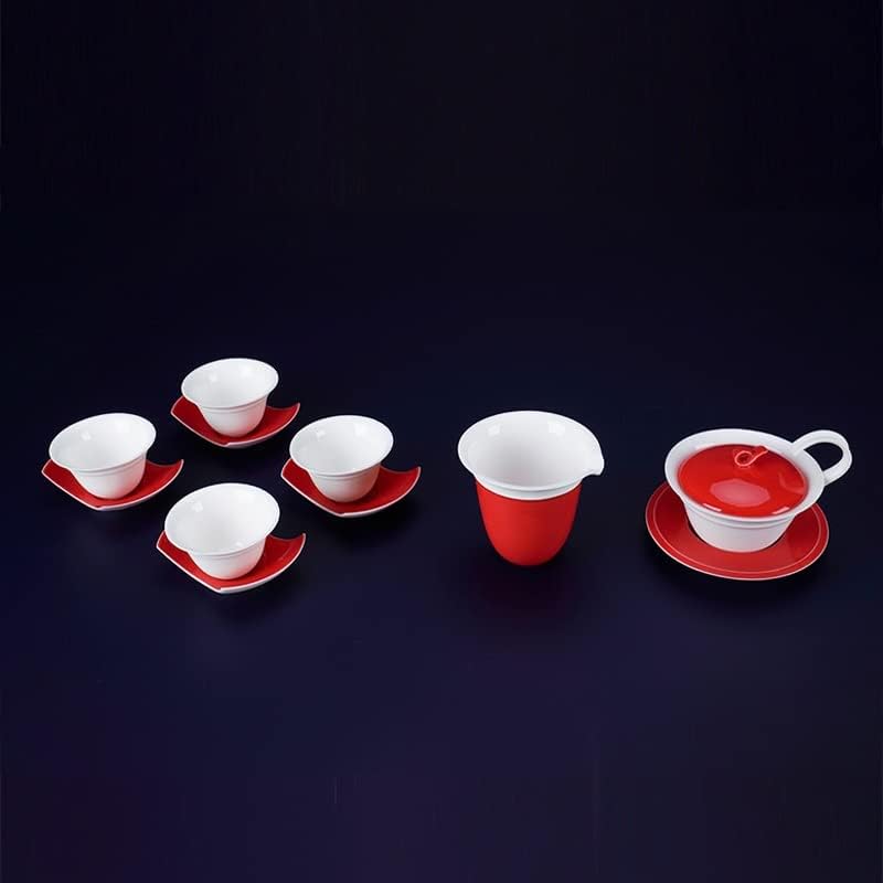 Genigw Ceramic Kung Fu Tea Conjunto de chá em casa chinesa