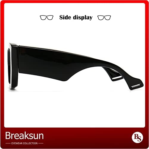 Breaksun Grossa Grosta Blue Light Glasses For Mull Men Fashion Square Square Computer Gaming Gaming